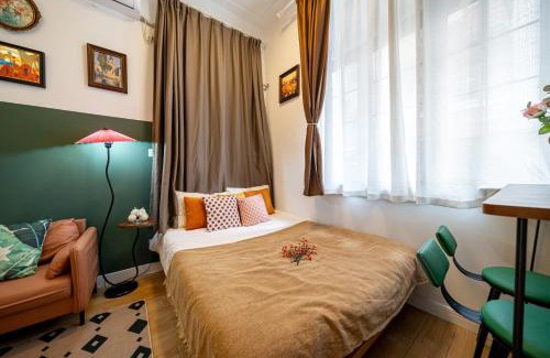 Fengxian Appartement | Shanghai Hills& Well-time Nanyang Charm BnB close to West Nanjing Rd and line 2 Jing'an Temple