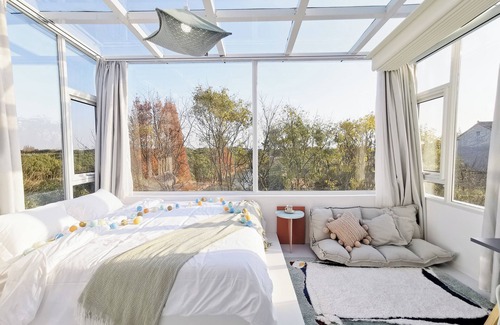 Pudong Lit Et Petit-Déjeuner | Shanghai Ruochu Designer Guesthouse-Near Shanghai Pudong Airport & Disneyland