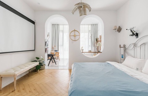 Pudong Lit Et Petit-Déjeuner | Shanghai Ruochu Designer Guesthouse-Near Shanghai Pudong Airport & Disneyland