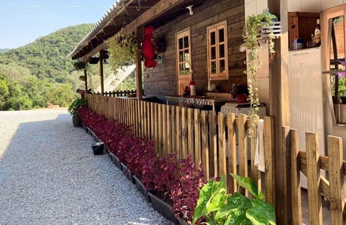 Anitapolis Chalet De Ski | Shanti Cabin - Private river Anitápolis/SC