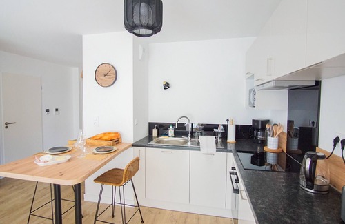 Concarneau Appartement | -SHELBY- T2 ARRIÈRE CORNICHE PARKING ET TERRASSE