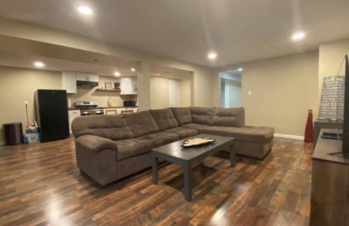 Neptune City Maison | Shore Town Serenity: Saltwater Pool, Firepit & Grill