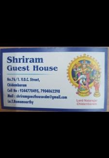 Chidambaram Maison | Shriram Guest House