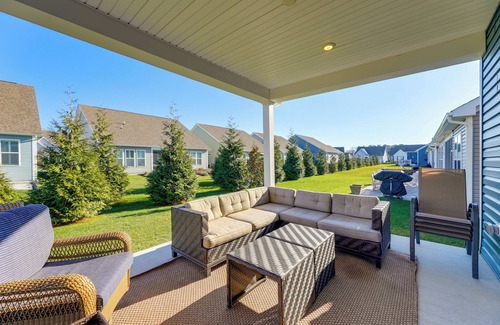 Millville Maison | Shuttle to Bethany Beach: Stylish Home w/ Perks!