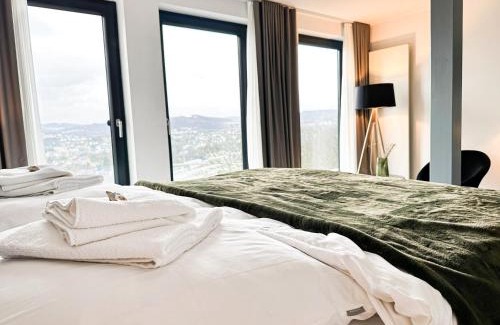 Siegen Maison | SI-View Doppelzimmer mit Stadtblick Zimmer 17 - Hotel