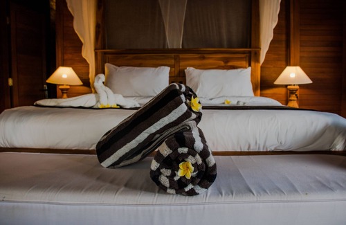 Sidemen Villa | Sideman Blissful BARONG VILLA: Chambre Arjuna