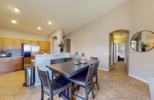 Coldwater Springs Maison | Single-level home with private pool, golf course views, pool table, & W/D