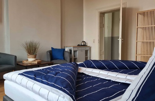 Anklam Appartement | Single room 7 - Altes Lazarett guest house