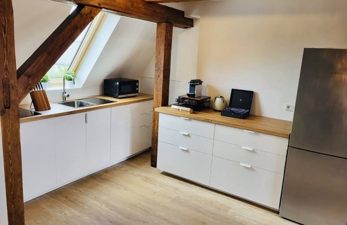 Kaufbeuren Appartement | SiOUX: stylish 5-room apartment in the attic