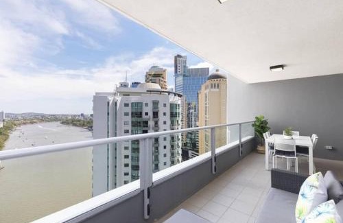 Brisbane Central Business District Appartement | SK2 - CHARMING Skyline CBD w River Views 3 BR Private Apartment