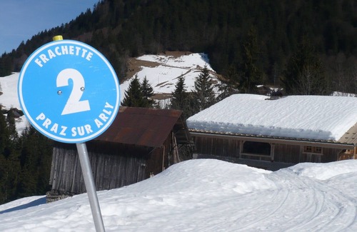 Praz-sur-Arly Chalet De Ski | SKI IN/OUT : Grand chalet rénové de 400m situé sur les pistes