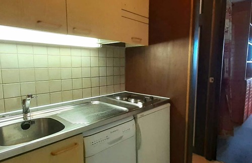 Aime Appartement | Studio cabine ski aux pieds, 4 pers, animaux admis, parking