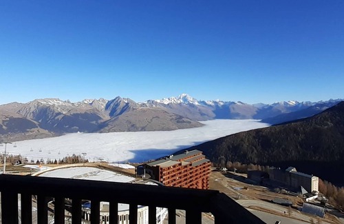 Aime Appartement | Studio cabine ski aux pieds, 4 pers, animaux admis, parking
