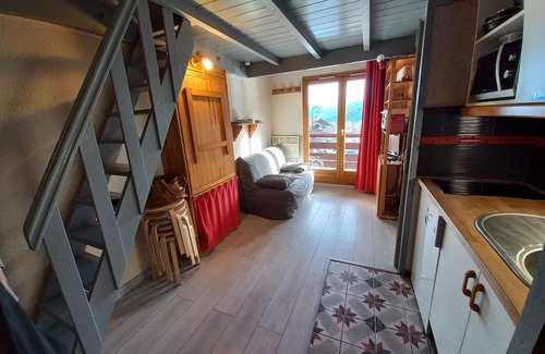 Montalbert Appartement | Apt 26m2 + mezzanine 2p belle vue montagne