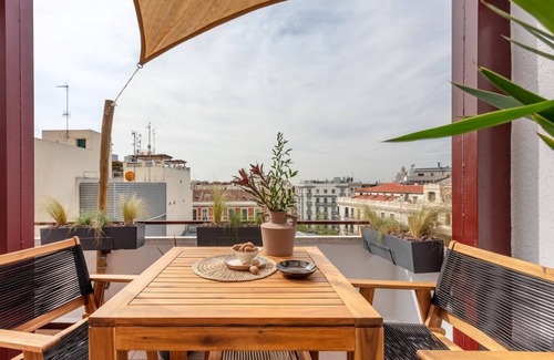 Trafalgar Appartement | Skoura - 3 bedrooms and terrace in Almagro