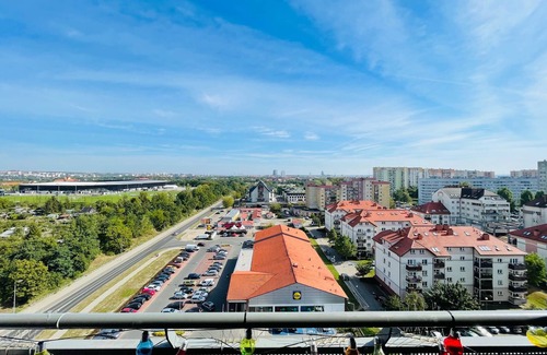 West Pomeranian Voivodeship Appartement | Sky View Apartments Szczecin, Beautiful view of the city