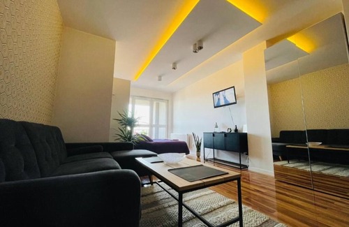 West Pomeranian Voivodeship Appartement | Sky View Apartments Szczecin, Beautiful view of the city