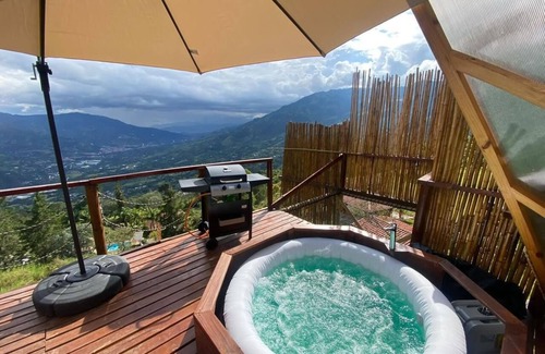 Girardota Chalet De Ski | Sky View Glamping