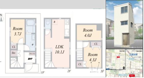 Honhaneda Appartement | SKYE HOMEⅡ本羽田
