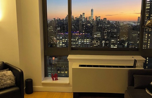 Central Park South Appartement | Skyline Views from a Luxe High Rise in NYC