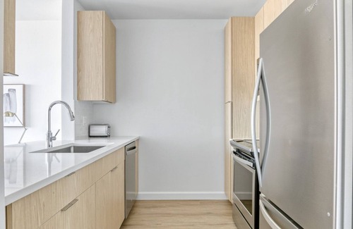 Cambridgeport Appartement | Sleek Cambridge 1BR w/ Gym & W/D, close to Central Square, by Blueground