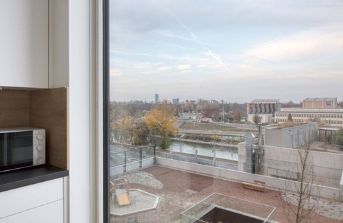 Erdberg Appartement | Sleek Landstraße 1BR w/ Pool & Elevator, near Metro U3, by Blueground