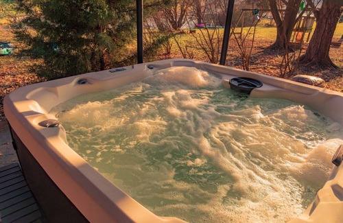 Rockford Maison | Sleeps 22~Hot Tub~Gameroom~Theater~Gym~Lake Views