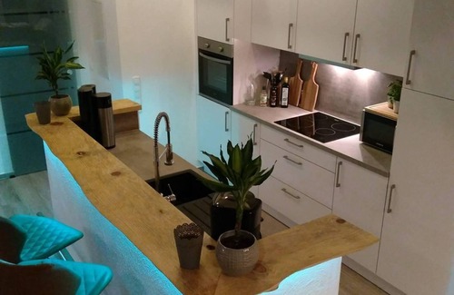 Muerlenbach Appartement | Small time-out 4-bed vacation apartment 2x bath/WC own sauna - Hof Grindelborn