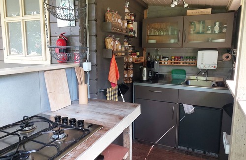 Gewissenruh Cabine | Complexe de vacances Hilkenberg -kl. Cabane en bois pour 1-2 personnes en pleine nature