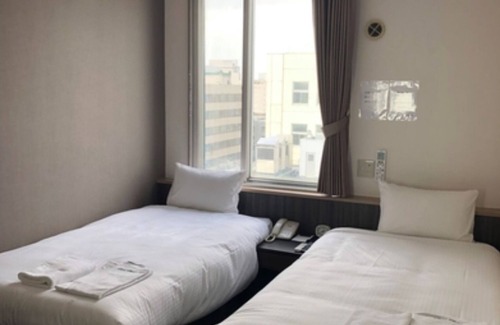 Asahikawa Hôtel | Smoking twin Standard plan A base for sightseein / Asahikawa Hokkaidō