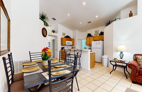 Marbella Maison | Snowbird-friendly home with private pool, spa, game room, tennis, basketball, AC