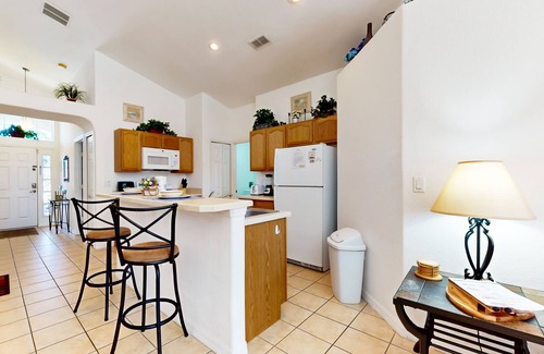 Marbella Maison | Snowbird-friendly home with private pool, spa, game room, tennis, basketball, AC
