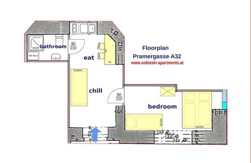Roßau Appartement | Sobieski Town Apartments