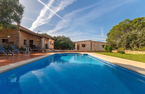 Algaida Villa | Cottage pour 2 personnes plus enfants, aire de jeux, terrain privé calme