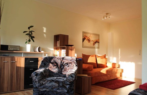 Heiligenhagen Appartement | Appartement ensoleillé avec jardin à Satow