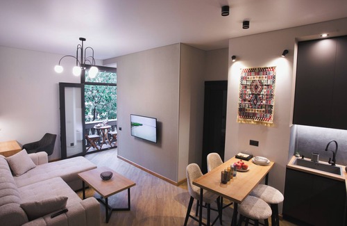Arabkir Appartement | Soothing apartment with AC in charming Yerevan