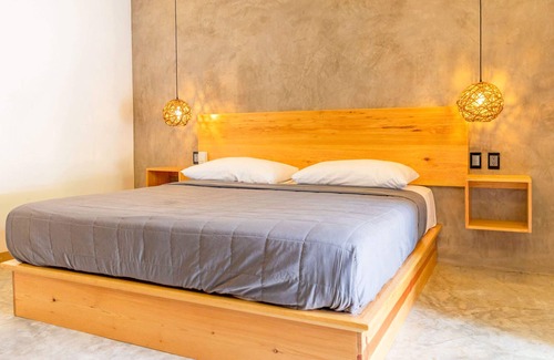 Brisas de Zicatela Appartement | Soothing Studio “Erizo” + Pool, Hammocks & Rooftop