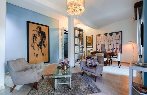 Financial District Appartement | Sophisticated Apt at famous fashion designer home with balcony