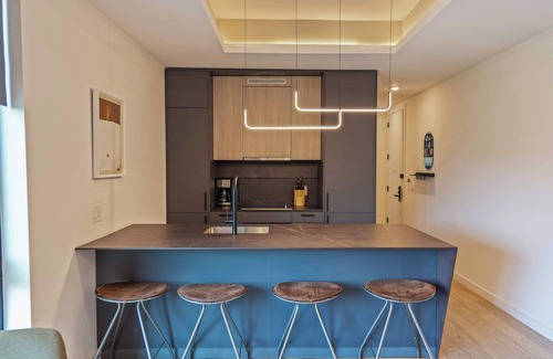 Logan Square Appartement | Sosuite | 1BR Apt w Roof Deck, Gym, Laundry