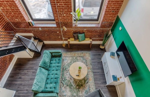 West Philadelphia Appartement | Sosuite | 2BR Loft w Gym, Lounge, Shared Laundry