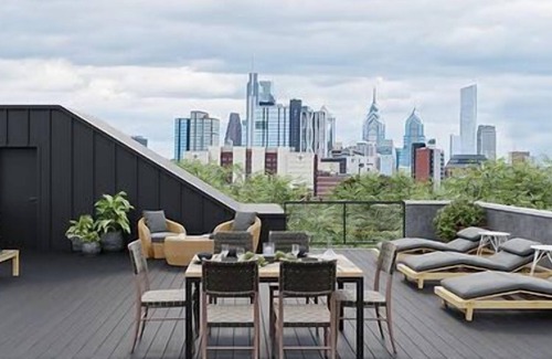 West Philadelphia Appartement | Sosuite | 2BR Loft w W/D, Gym, Lounge