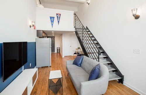 West Philadelphia Appartement | Sosuite | Studio Loft w W/D, Gym, Lounge