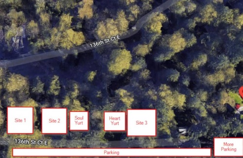 Buckley Location De VR | Soul Yurt - artisan made with cedar hot tub