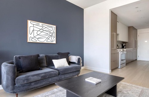 Shawmut Appartement | South End Studio w WD Gym nr Whole Foods BOS-870