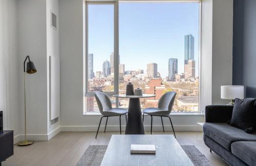 Shawmut Appartement | South End Studio w WD Gym nr Whole Foods BOS-870