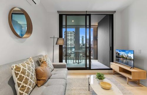 South Melbourne Appartement | Southbank 1-Bed Resort with Study, Pool and Gym