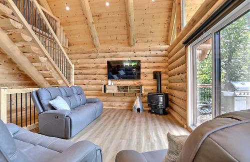 Saint-Philemon Chalet De Ski | Spa Game Room Absolute Comfort - Le Commandant