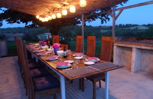 Villetoureix Maison | Spa, Sauna, Piscine Privée et Chauffée, Four à pizza - Maison pour 8 personnes