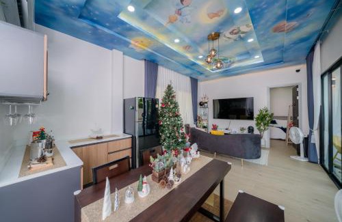 Ban Pong Maison | Space Water House พูลวิลล่าครอบครัว