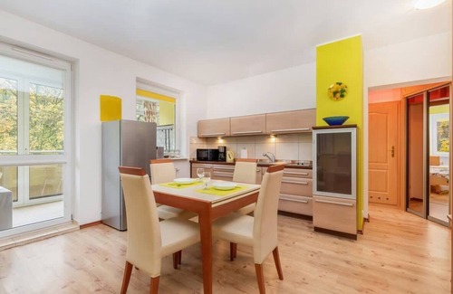 West Pomeranian Voivodeship Appartement | Spacerowa 2 | Lemon and Wooden Apartment | Balcony